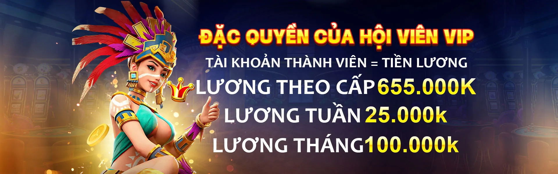 Hình ảnh chào mừng thành viên VIP goal123 link